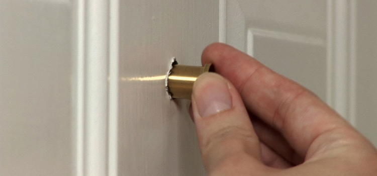 peephole door repair in Pleasant Hill